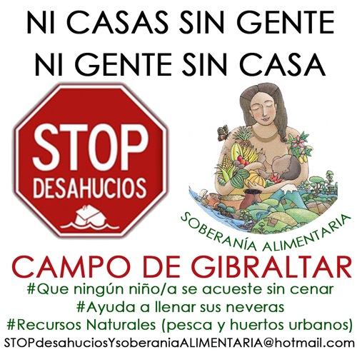 Stop Desahucios y Soberanía Alimentaria · Campo de Gibraltar