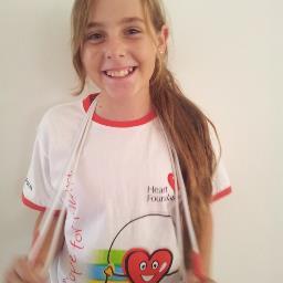 Proud mum of one amazing daughter! It's JUMP ROPE 4 HEART time!!!!  Her link is still open and she's raised over $1000 so far
Please Donate