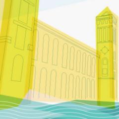 Old, wise and a fan of the waterways. Been here since the 1870s and now full of industrious people, businesses small and large. Sally tweeting - hello.