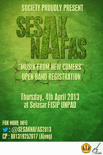 SESAKNAFAS2013's profile picture. Music From New Comers @society_unpad 2013!