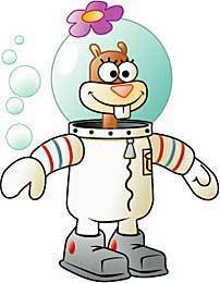 Hey ya'll im Sandy Cheeks. Im from Texas..but i have been here in Bikini Bottom for quite a while now. So talk to me (=