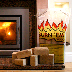 Wood sawdust briquettes produced in the heart of Perthshire from pure Scottish sawdust. Buy online at http://t.co/flkRQx95km