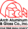 Arch Aluminum & Glass is YOUR TRUE SINGLE SOURCE for architectural glass and aluminum