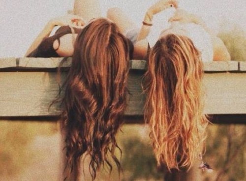 Just two girls, tweeting whatever thought comes to our heads. We're brutally honest, so don't get your panties in a bunch✌ If you want a follow back just ask(: