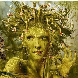 Diosa de Idhún. Si me quemas los bosques, te convierto en árbol. Cree a todos los féericos. Respetame como me merezco. No a la tala.