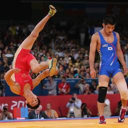 Wrestling cock hold