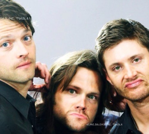 if you cant find me, im probs watching supernatural. my life revolvs around a lot of fandoms, um idk. follow me. bitch.