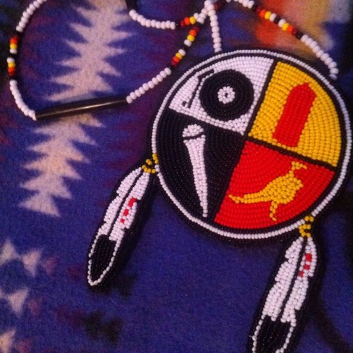 Nokomis Notions Contemporary Beadwork; traditional native beadwork with modern hiphop inspired designs. Beadwork has bettered my life; dedicated to my Nokomis.