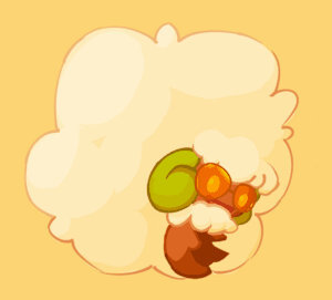 Well hello! I'm Winston the Whimsicott! I'm kinda be aggressive, but if you wanna to play with me, I will protect you! #Female #NoTrainer