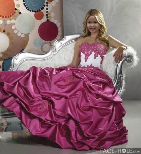 i am pretty like a princess!