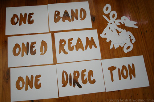 Harold Edward Styles + Louis William Tomlinson + Niall James Horan + Liam James Payne + Zayn Javaad Malik = One Direction :)