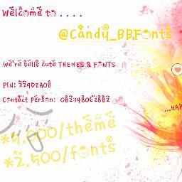 Selling cute Themes & Fonts for ur smartphone BlackBerry, NO CHEAT!! NO HIT & RUN!! WE'RE TRUSTED! Testi? Favs. | CP? just ask | Peyment : T-Sel
