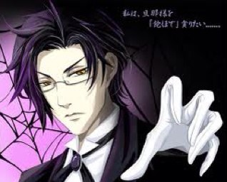 My name is Claude Faustus. The spider demon and Butler to the young earl, Alois Trancy. {{Kuroshitsuji RP}}