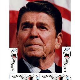Hidden for years in a test tube, back to party like it's 1984, & piss off & piss on Republicans. Parody but...

Love, Ronald Reagan's Wayward Sperm