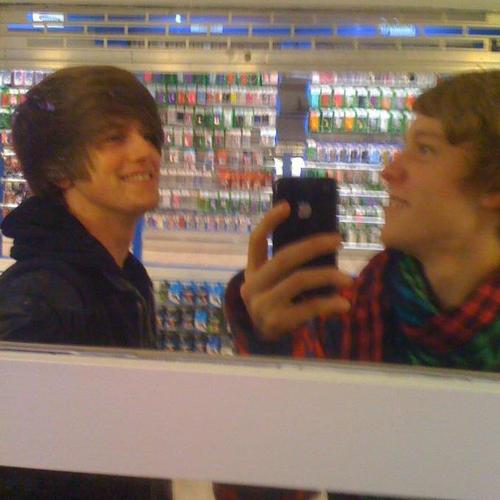 on da left