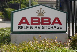 Abba Self Storage offers large storage units, mini storage, RV storage, boat storage, and a RV dumping station.