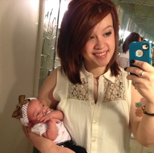 Ashley DeAnn - Harper Lynn is my wittle baby chunk!! Cj is the man of my dreams!!! I have got all I need!!