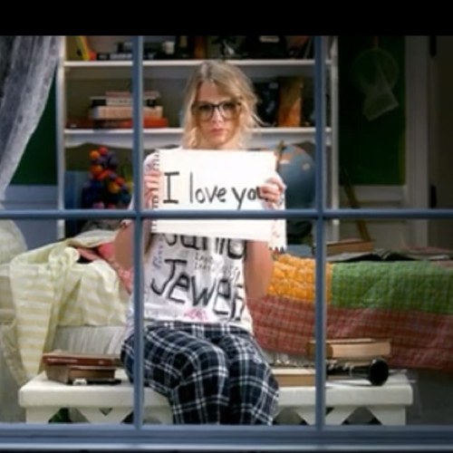 Awkwardly admiring you from next door.