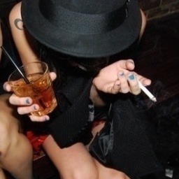 sluttyshitshow's profile picture. If you drink enough vodka, it tastes like love.