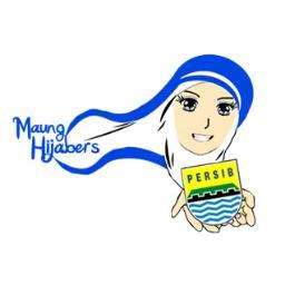 Hijab tak menghalangi Kami untuk mendukung dan mencintai Persib ♥