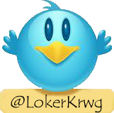 Untuk berbagi info lowongan kerja silahkan mentions kami dengan diawali :
Mentions + #lokerKRW