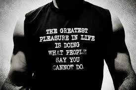 Goal: To create the strongest and best version of myself while inspiring others to do the same