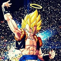 Hey There! I'm Gogeta Fusion Of Goku And Vegeta I Have 4 Kids: Gohan, Trunks, Goten And Bulla. I Protect the Galaxy From Evil Byeeee The Phone Is Ringing