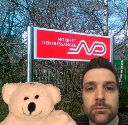 Dentressangular's profile picture. Daniel & Norbert Dentressangle. A man and a bear and some songs.

Not connected to the haulage firm.