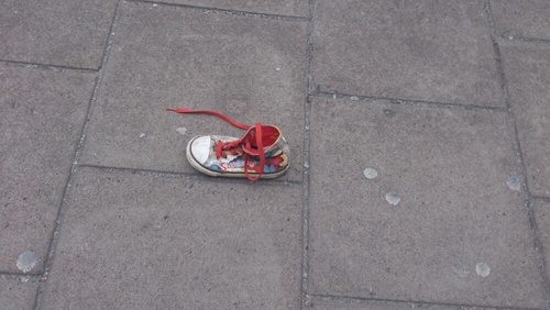 Inspired by the Burnistoun sketch, we pose the question: Whose shoe/glove/thing is that? Be amused but also reunited with your lost shoes/gloves/things