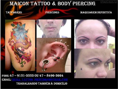 sou tatuador e body piercing á mais de 5 anos com otimos trabalhos