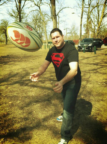 Rugby player, forensic engineer, accident recon....a well rounded athlete.