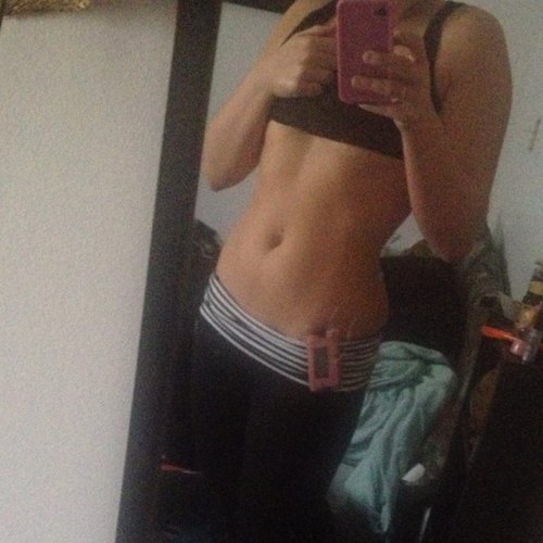 My journey from flab to fab! 21. College student. SW: 138 CW: 131 GW: FIT **Avi will always be me**
