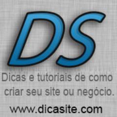 Dica Site | Dicas e tutoriais de como criar seu site ou negócio.