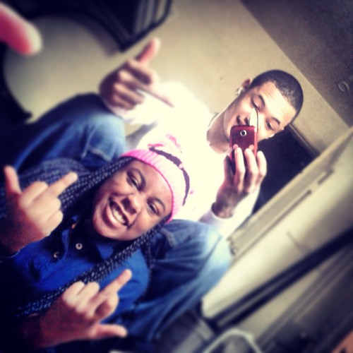 i guess we back together now  he say..