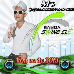 Perfil Oficial da Banda Swing elê . Contato para Show : (81) 9427 - 5503 / 9494 - 1482
E-mail: banda.swingele@gmail.com