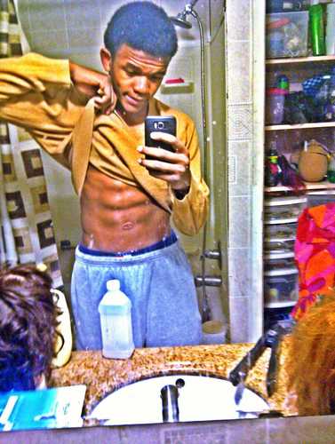 ya girl all up on mi dick so i call ha dick ridaa *;
I'm a freak by nature (;