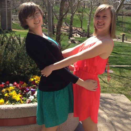Those girls in the pic? They make me proud!