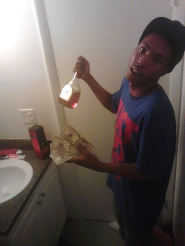 SCHOOL WAS BORIN, LIFE WAS GREAT, FIGHTIN WAS FUN, FRIENDS WAS FAKE, HOES LIED, PUSSYS DIED! GOONS TOOK OVER, HOES BENT OVER - (ACE)