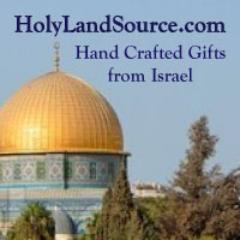 HolyLandSource's profile picture. DIRECTOR OF ECOMMERCE & SOCIAL MEDIA, tweeting for http://t.co/0fydqza1se. Judaica and Messianic, Christian & non-religious gifts & goods from Israel.