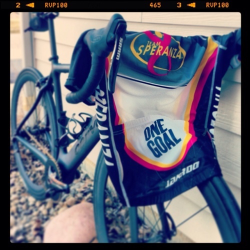 We are a group of cyclists riding in Pelotonia with One Goal. End Cancer.