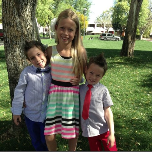 Wife of 14 years. Mother to 3 beautiful children.
