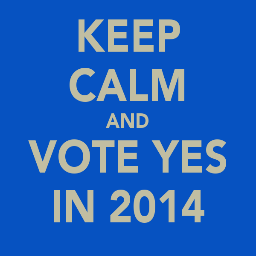 Spreading the Word for an Independent Scotland.
VOTE YES 2014