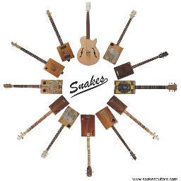 Handmade Cigar Box Guitars from the Northwoods, USA.  Each guitar is original, no two are the same.  Wolf Creek features unique artwork that is never used twice
