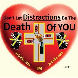 Our Mission is Changing the worlds view of distracted driving One windshield @ a time savinglives@3-4-Life.com #LoveGOD #Loveyall #lovefreedom #saveamerica