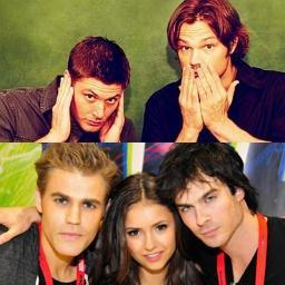 AMO SUPERNATURAL E THE VAMPIRES DIARIES,AQUI TEM AS NOTICIAS DOS ATORES E DAS SÉRIES 24 HORAS POR DIA...