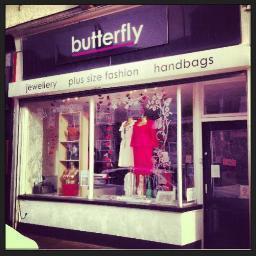 Butterfly - fashion size 16+. Shop in store at our Liverpool boutique or from our website.
