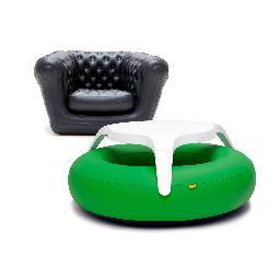 Mind-blowing air-filled award-winning furniture | Big Blo collection (chesterfield sofas) | DoNuts collection (table-seating combination) | T: +31 20 8912690