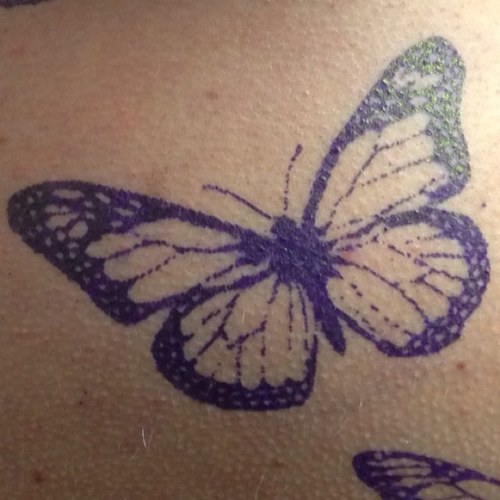 When you want to cut, draw a butterfly instead. Let it fade, but don't cut before its gone, or you'll kill it. Be strong, you can heal, I'm here to help ❤