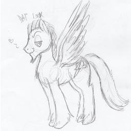 ((18+ MA RP, dark/adult themes)) Best racer this side of Equestria, and inhabitant of its darker side. Just watch my temper, 'kay?