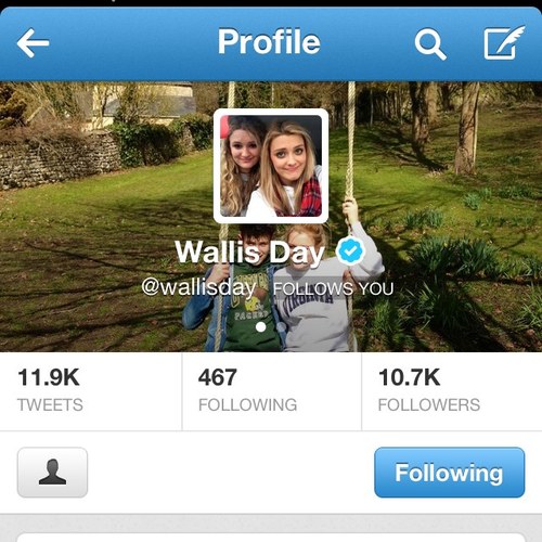 first fan page for @abiphillipsuk @wallisday . Wallis tweets & followed 2/4/13